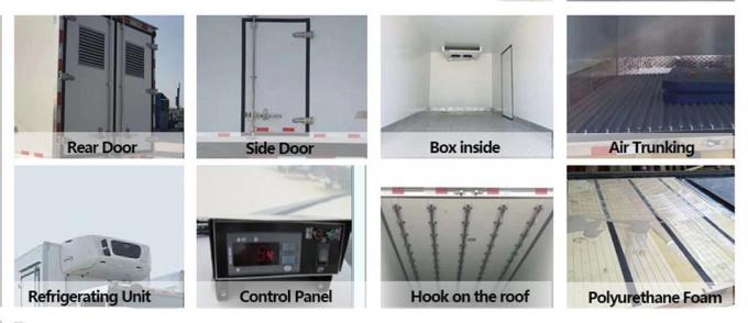 Foton Electric Refrigerator Truck for Food Transport Light Truck with Euro 3 Emission 1