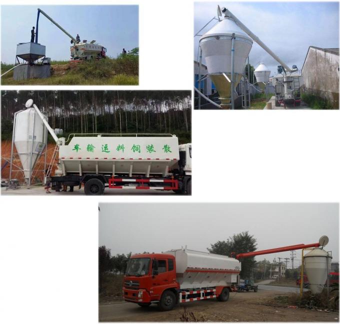 HOWO Bulk Feed Grain Truck for Feed Grain Delivery